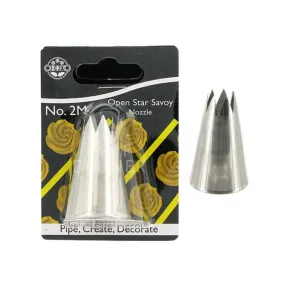Douille Etoile Ouverte Grande N° 2M Jem - douilles pâtisserie 