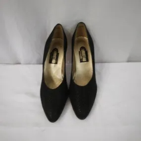 Escarpins noir paillettes, Quille, Christian chaussures - 36 1/2